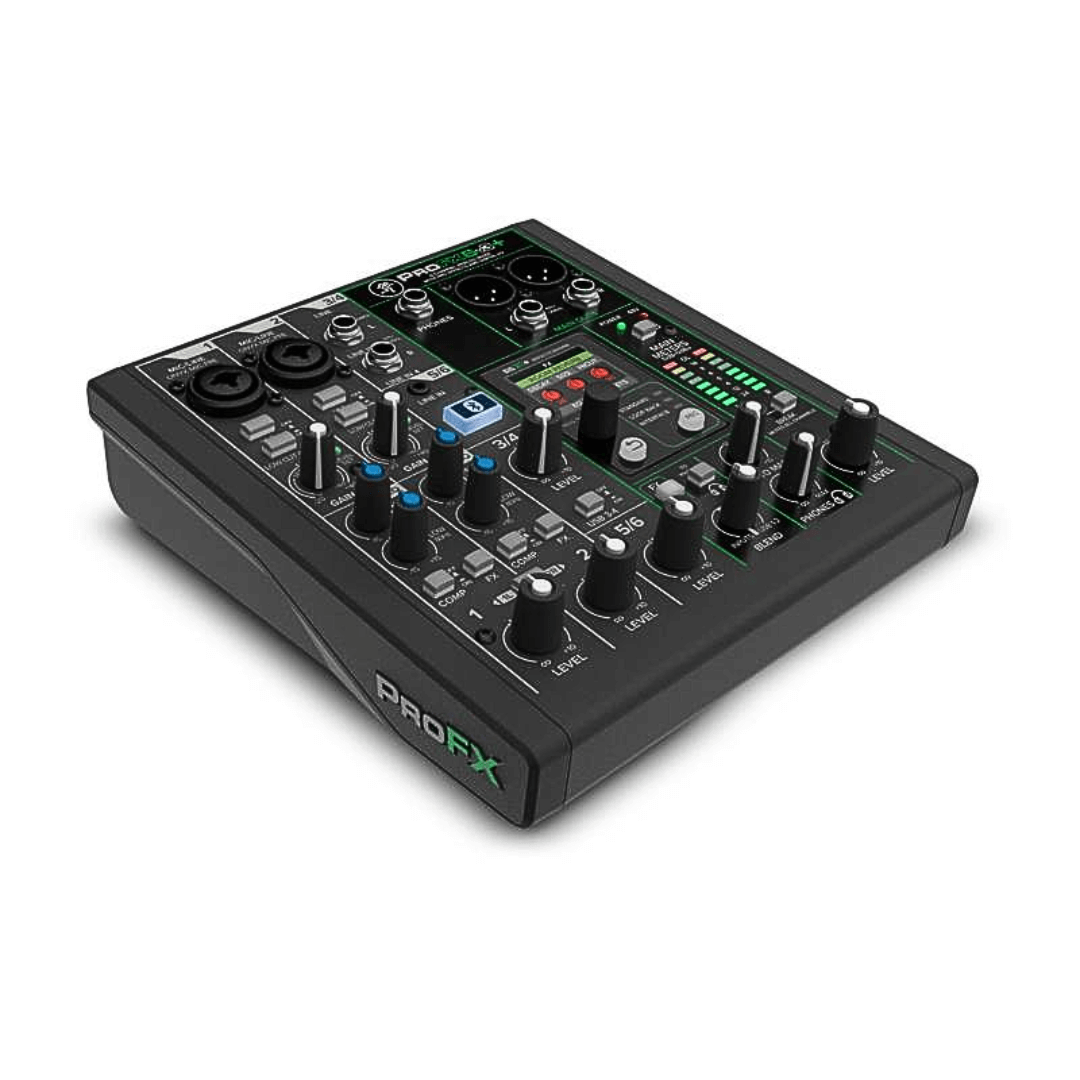 Mackie PROFX6v3+ BT | Consola Analógica de 6 Canales con USB + Bluetooth + FX GigFX™