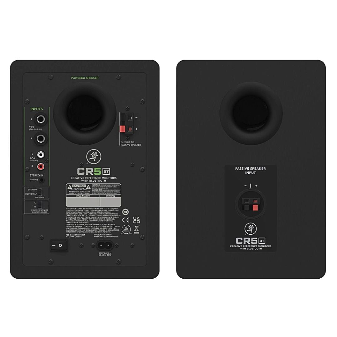 Mackie CR5BT (Pack x2) | Monitores de Estudio Activos 5’’ con Bluetooth