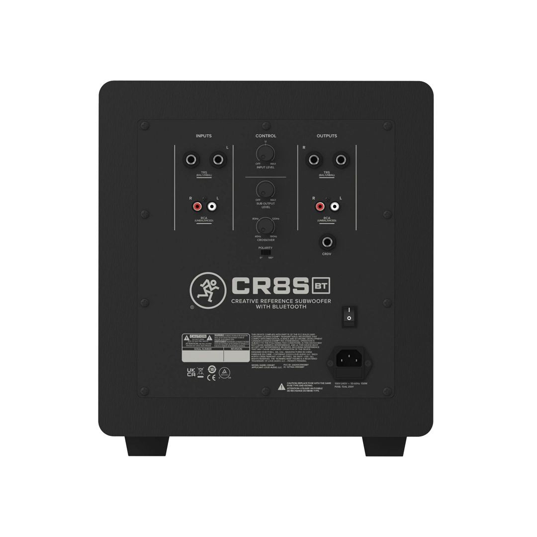 Mackie CR8SBT | Subwoofer Activo de Estudio 8’’ con Bluetooth
