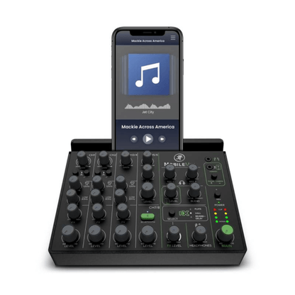 Mackie MobileMix 8 | Consola Portátil USB de 8 Canales con Bluetooth + FX