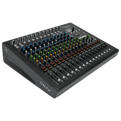 Mackie ONYX 16 | Consola Analógica Profesional 18×4 con USB, SD Recording y FX Dinámicos