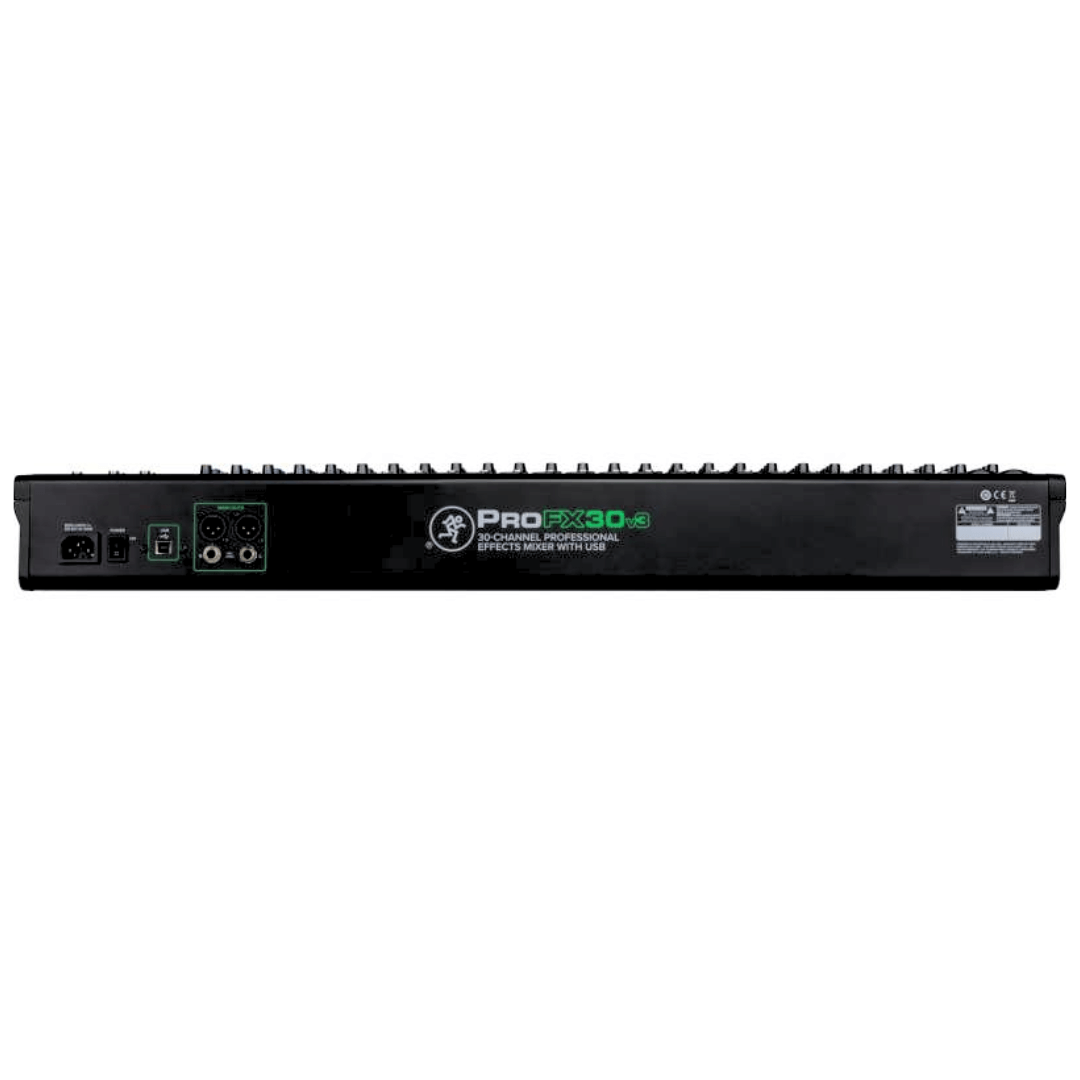 Mackie ProFX30 V3 | Consola Analógica Profesional de 30 Canales con USB + FX GigFX™