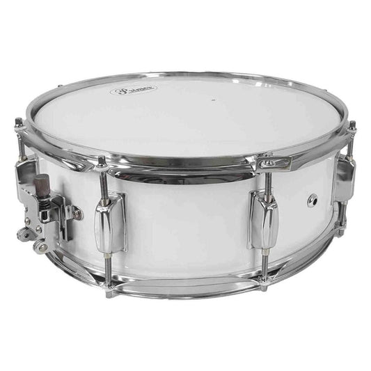 PRIMER MD1405 #5 Blanco | Redoblante 14” x 5” para Banda de Guerra y Batería