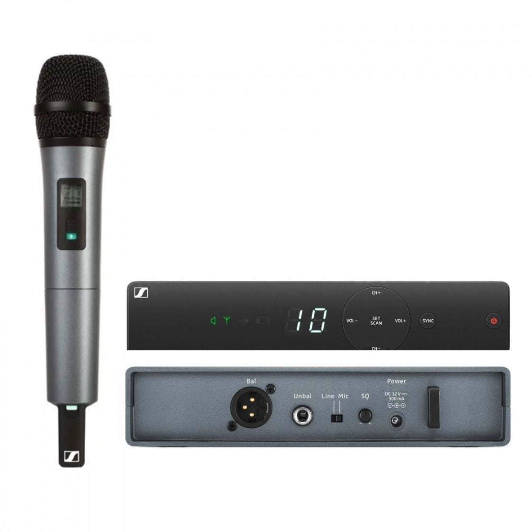 SENNHEISER XSW 1-825 | Micrófono Inalámbrico Vocal con Cápsula Dinámica e825
