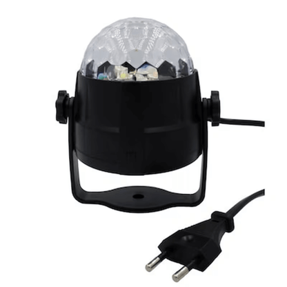 Mini Magic Ball | Luz LED RGB con Sensor de Sonido | Efecto Disco Automático para Fiestas y Eventos