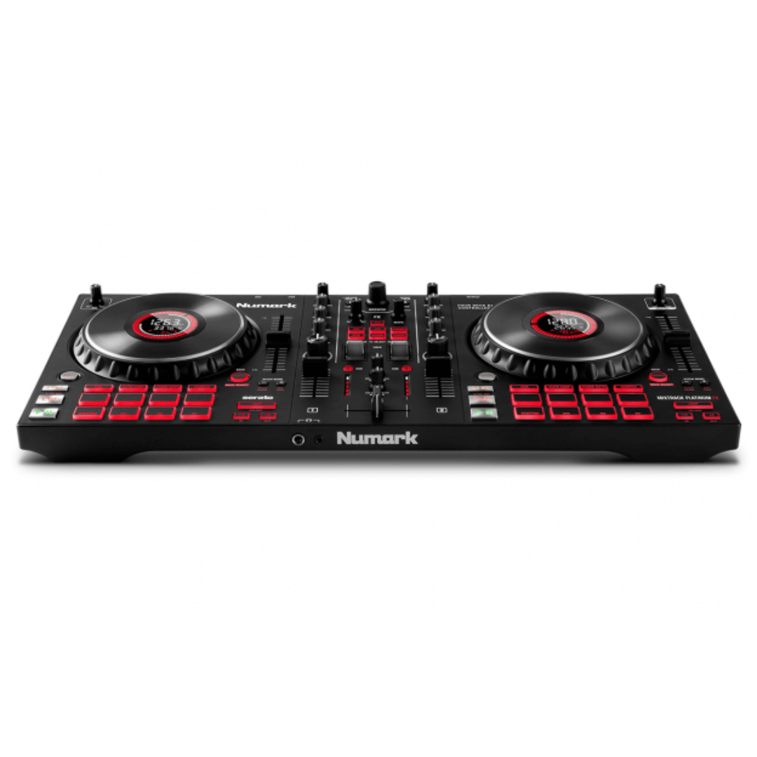 Numark MIXTRACK PLATINUM FX | Controlador DJ Profesional de 4 Decks con FX Pads