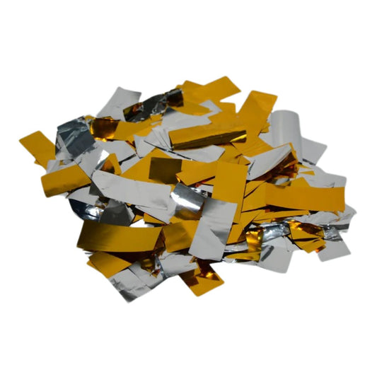 MOKA SFX | Confeti Metálico Dorado Ignífugo para Máquinas de Confeti