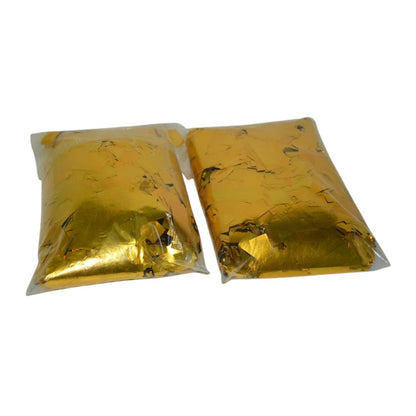 MOKA SFX | Confeti Metálico Dorado Ignífugo para Máquinas de Confeti