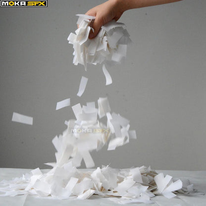MOKA SFX | Confeti Profesional Ignífugo y Biodegradable para Máquinas de Confeti