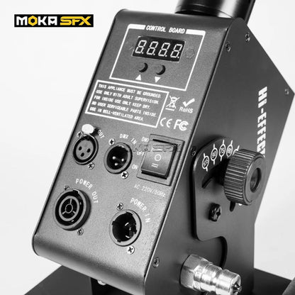 MOKA SFX H-C01 DMX | Máquina Profesional de Inyección CO₂ con Ángulo Ajustable