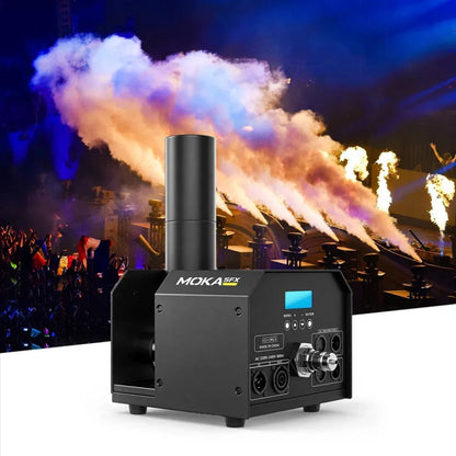 MOKA SFX H-C02 | Cañón Profesional de CO₂ Ajustable 180° Sin Hielo