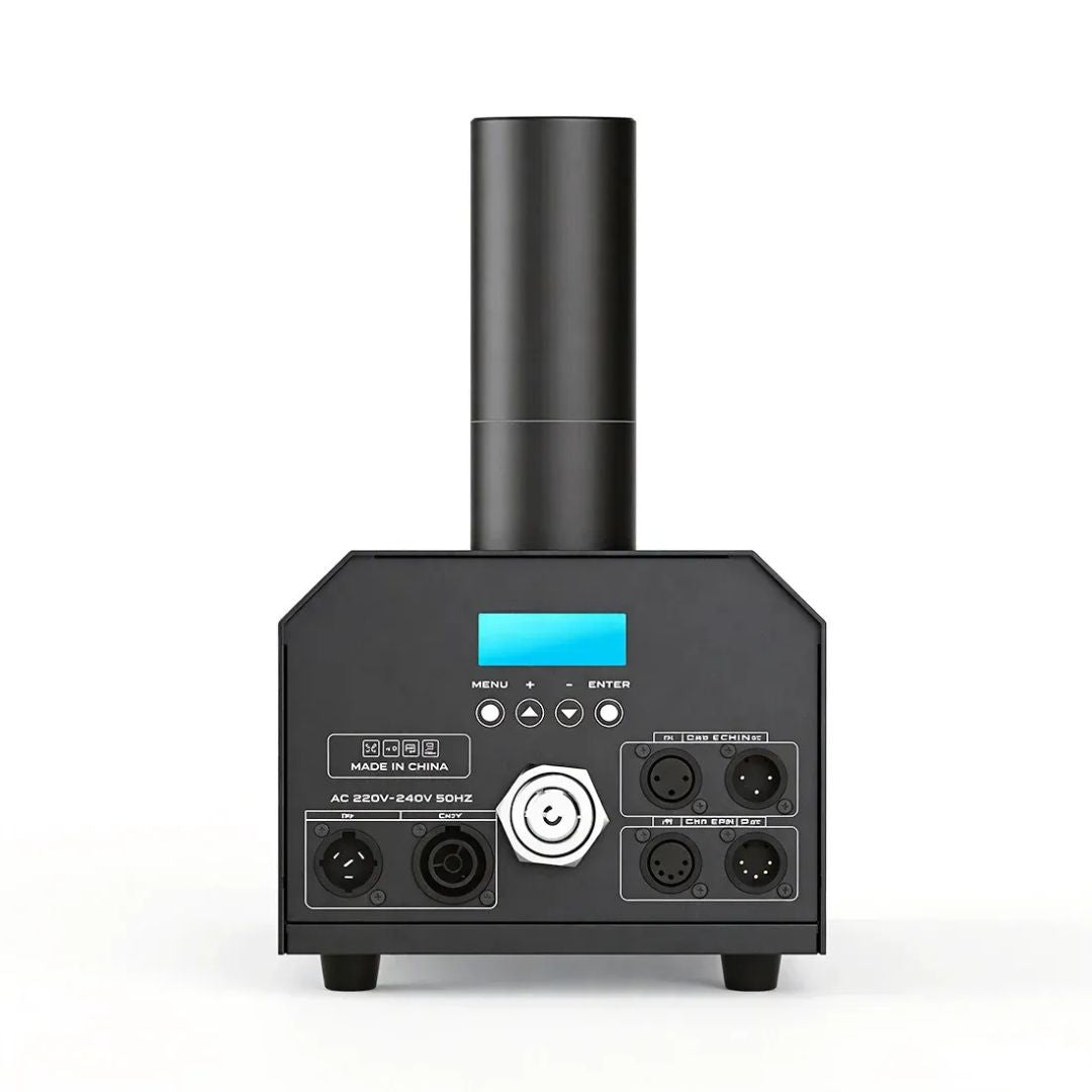 MOKA SFX H-C02 | Cañón Profesional de CO₂ Ajustable 180° Sin Hielo