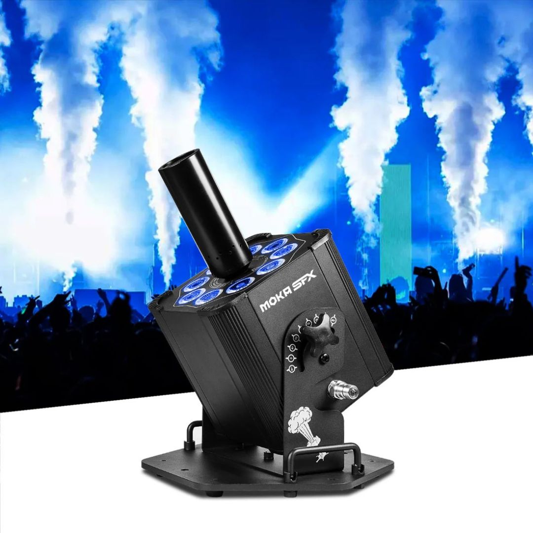 MOKA SFX H-C03 | Máquina Profesional de Inyección CO₂ LED RGB