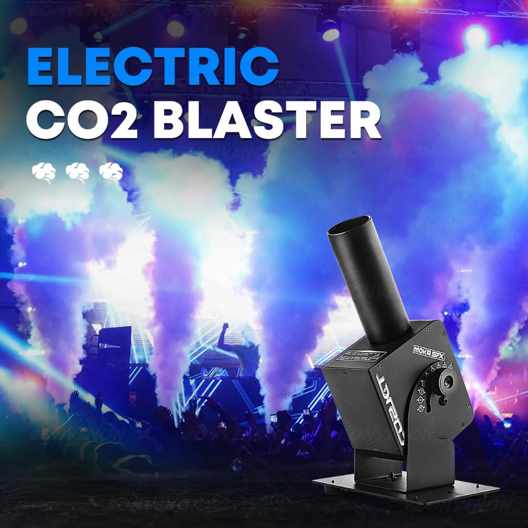MOKA SFX H-C07 | Máquina Profesional de Inyección CO₂ con Ángulo Ajustable