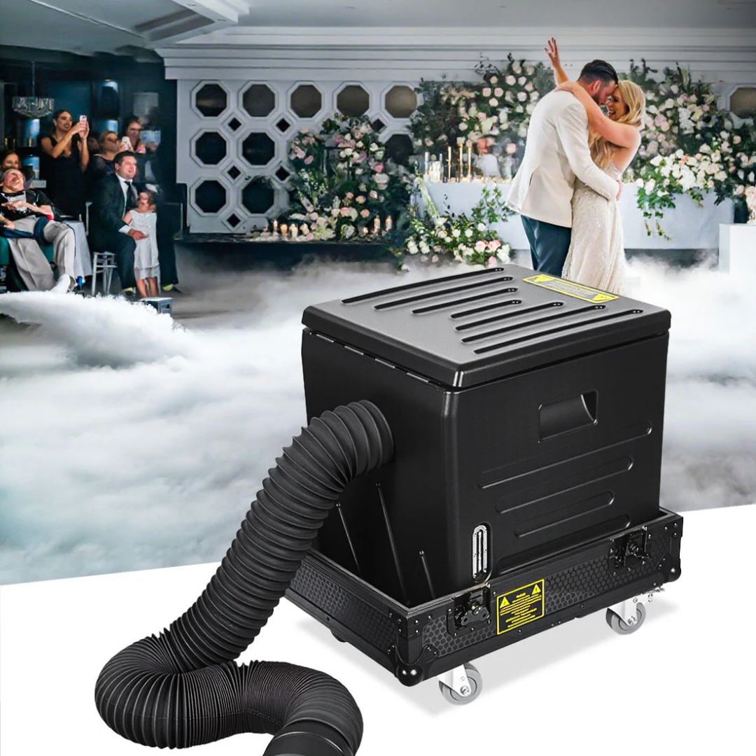 MOKA SFX H-D4000 | Máquina Profesional de Humo Bajo con Hielo Seco DMX