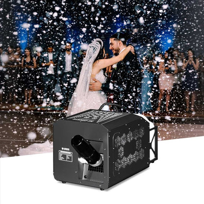 MOKA SFX H-S03 | Máquina Profesional de Nieve Silenciosa de 1000W para Tormentas de Nieve
