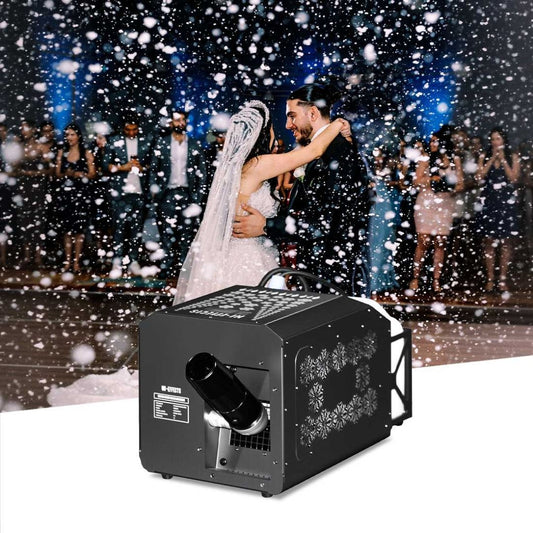 MOKA SFX H-S03 | Máquina Profesional de Nieve Silenciosa de 1000W para Tormentas de Nieve