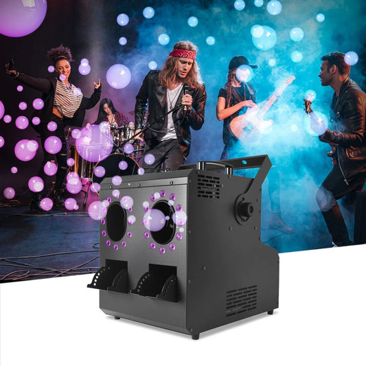 MOKA SFX MK-B13 | Máquina Profesional de Burbujas y Humo LED RGBW de 2 Vías