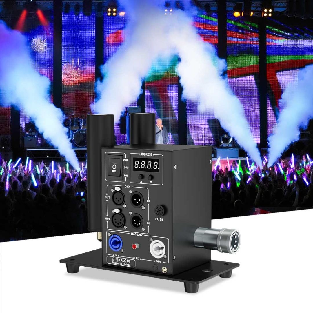 MOKA SFX MK-C10A | Máquina Profesional de Inyección de CO₂ Doble Boquilla DMX512