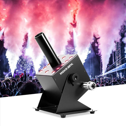 MOKA SFX MK-C12 | Máquina Profesional de Inyección CO₂ LED RGB con Ángulo Ajustable