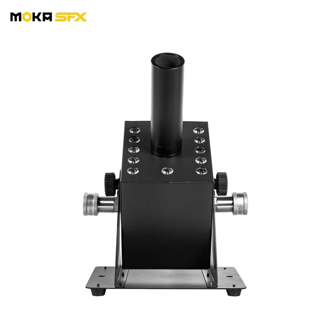 MOKA SFX MK-C12 | Máquina Profesional de Inyección CO₂ LED RGB con Ángulo Ajustable