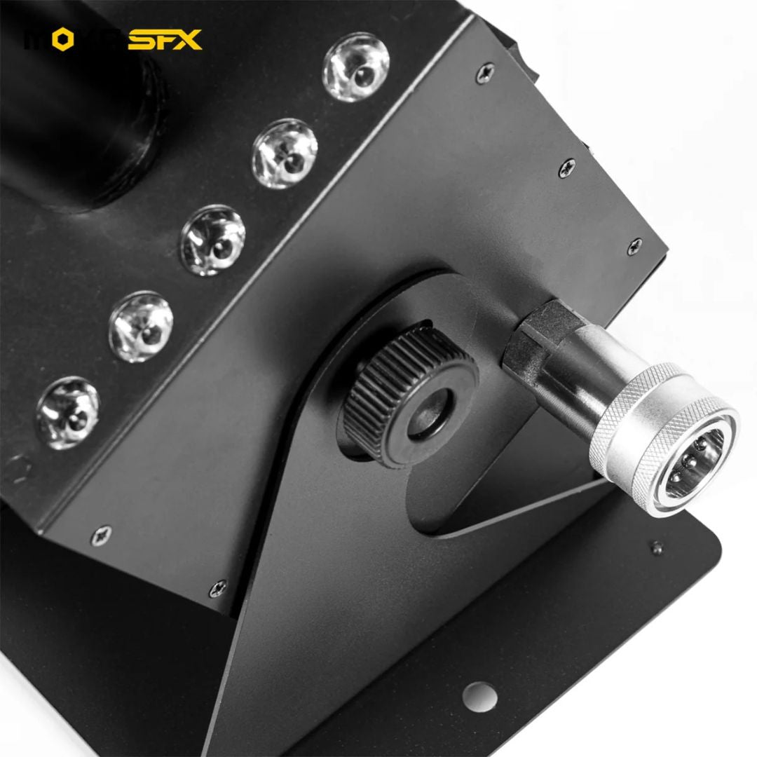 MOKA SFX MK-C12 | Máquina Profesional de Inyección CO₂ LED RGB con Ángulo Ajustable