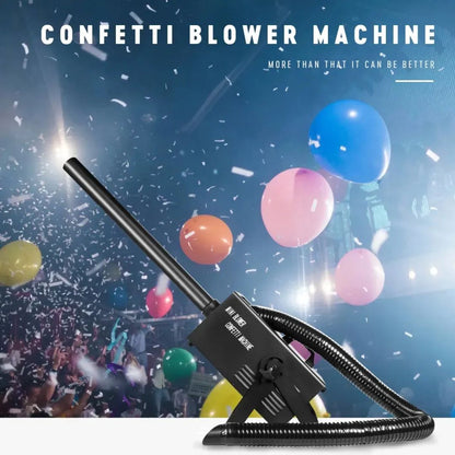 MOKA SFX MK-CN01 | Máquina Eléctrica Profesional Lanzadora de Confeti 1800W