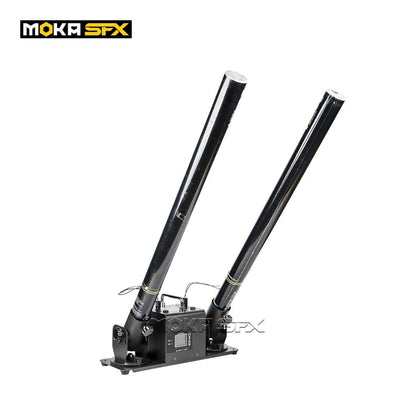 MOKA SFX MK-CN03A | Cañón Profesional de Confeti de 2 Cabezales con Batería Integrada