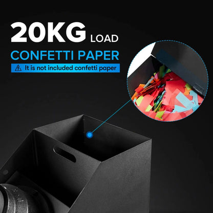 MOKA SFX MK-CN05 | Máquina Profesional de Confeti CO₂ de Largo Alcance
