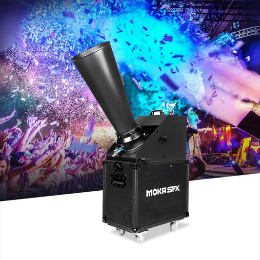MOKA SFX MK-CN05 | Máquina Profesional de Confeti CO₂ de Largo Alcance