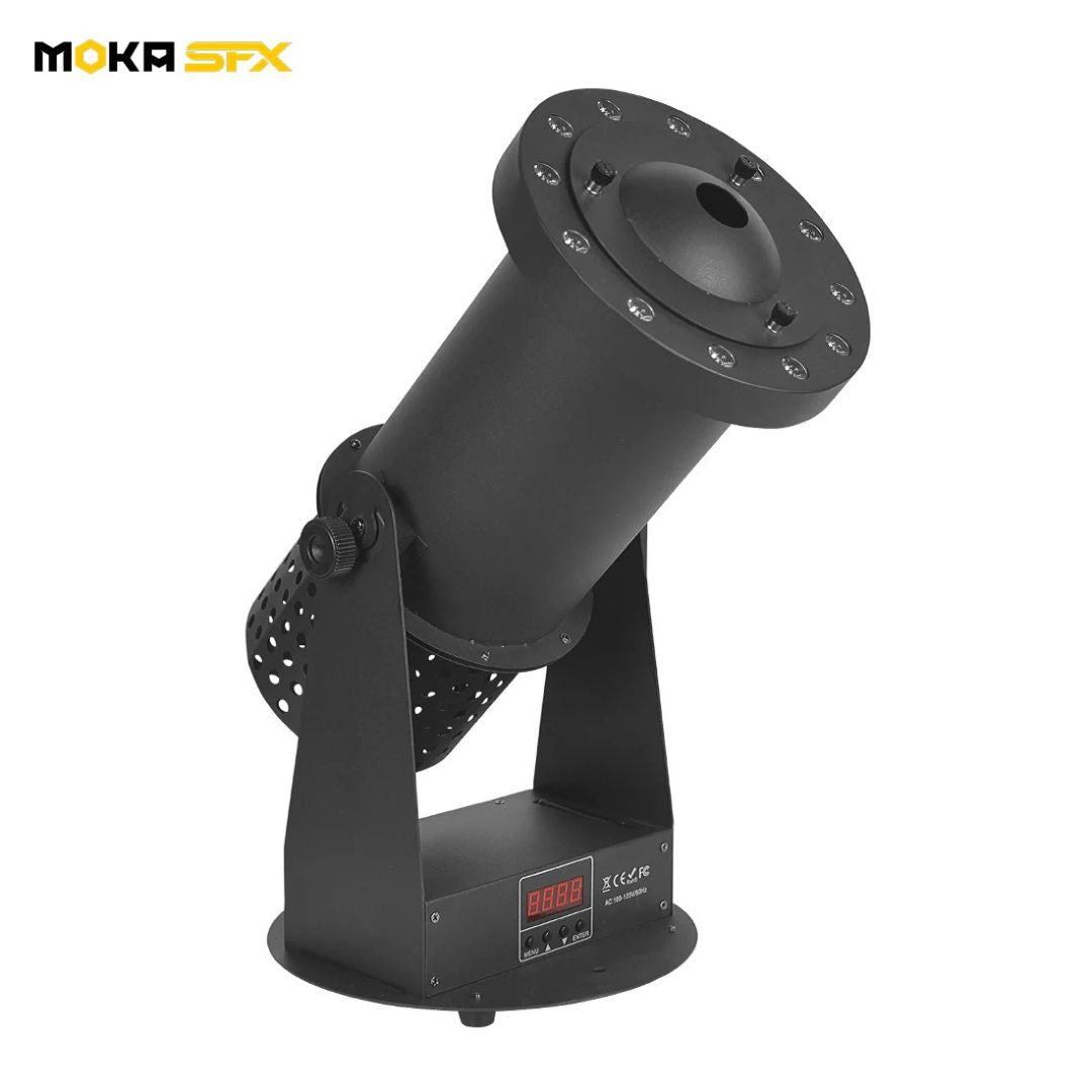 MOKA SFX MK-CN06A | Máquina Lanzaconfeti Profesional RGB 12x3W
