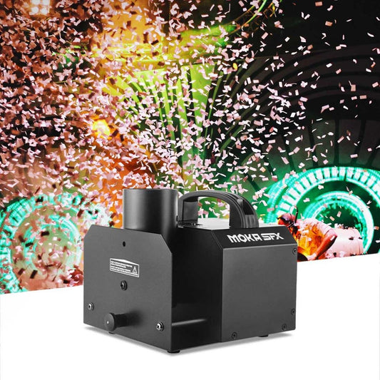 MOKA SFX MK-CN07 | Lanzador Profesional de Confeti Eléctrico de Cabezal Único