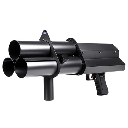MOKA SFX MK-CN11 | Pistola Eléctrica Profesional de Confeti de 3 Cabezales