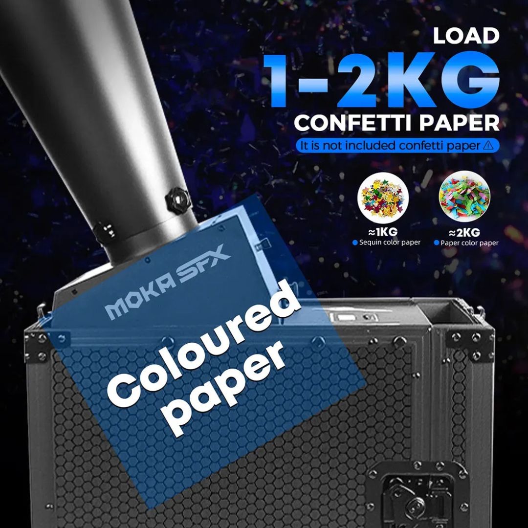 MOKA SFX MK-CN16 | Cañón Profesional de Confeti CO₂