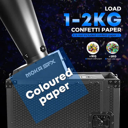 MOKA SFX MK-CN16 | Cañón Profesional de Confeti CO₂
