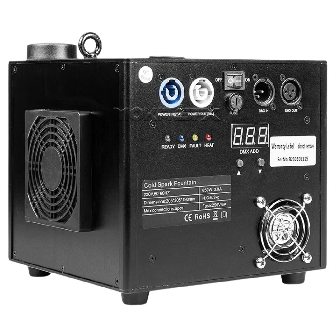 MOKA SFX MK-E12 | Máquina Profesional de Chispa Fría Colgante