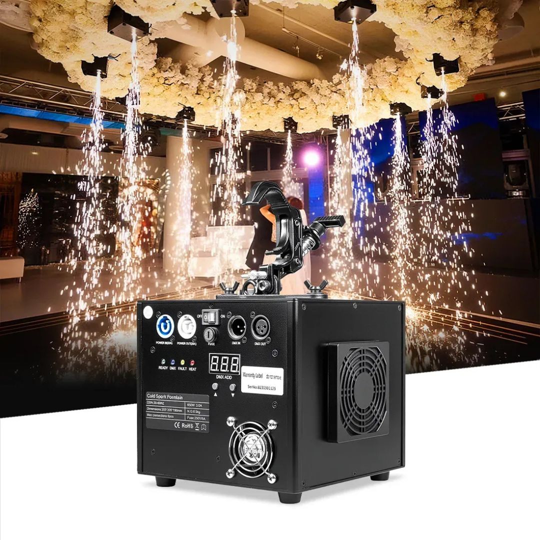MOKA SFX MK-E12 | Máquina Profesional de Chispa Fría Colgante