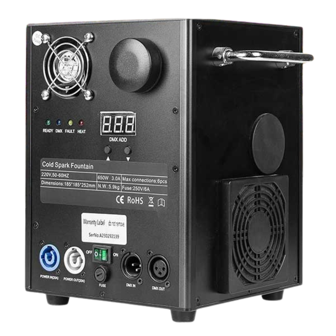 MOKA SFX MK-E15 | Máquina Profesional de Chispa Fría MINI 650W