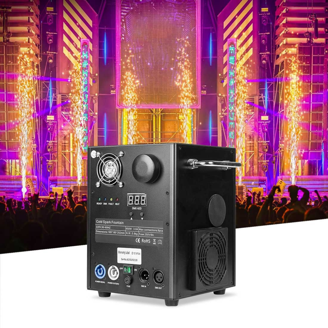 MOKA SFX MK-E15 | Máquina Profesional de Chispa Fría MINI 650W