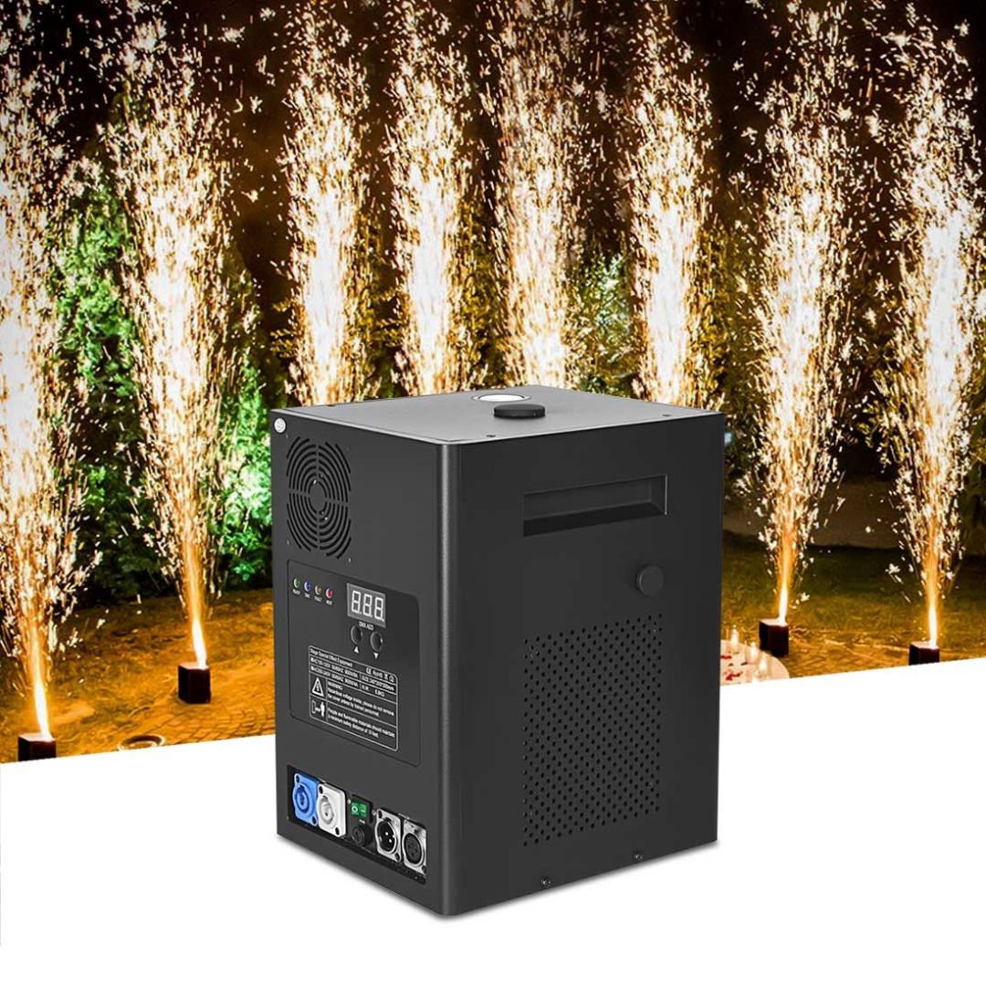 MOKA SFX MK-E22 | Máquina Profesional de Chispa Fría 900W hasta 6 Metros