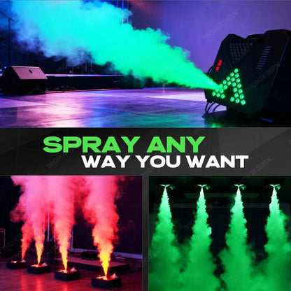 MOKA SFX MK-F01 | Máquina Profesional de Humo LED RGB 1500W