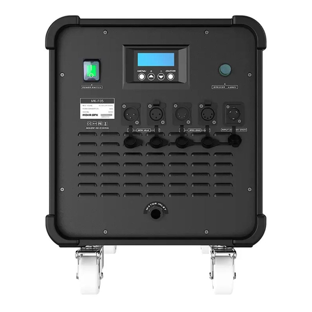 MOKA SFX MK-F05 | Nueva Máquina de Niebla Baja a Prueba de Lluvia de 1500W