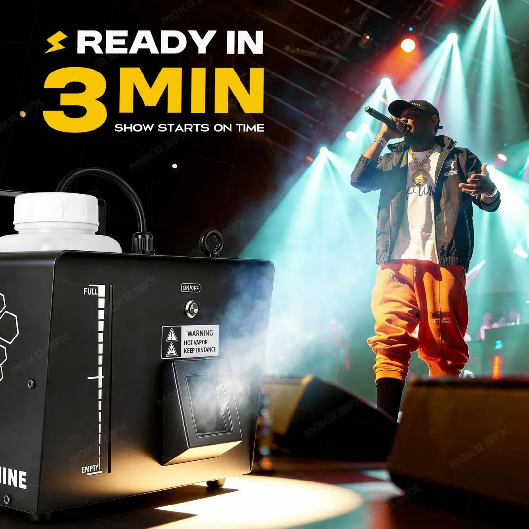 MOKA SFX MK-F11A | Máquina Profesional de Niebla y Humo 900W