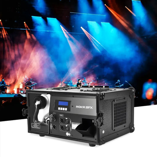 MOKA SFX MK-F23 | Máquina de Humo Silenciosa 1200W con Flight Case