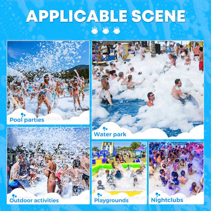 MOKA SFX MK-H03 | Máquina Profesional de Espuma de 2500W para Foam Party