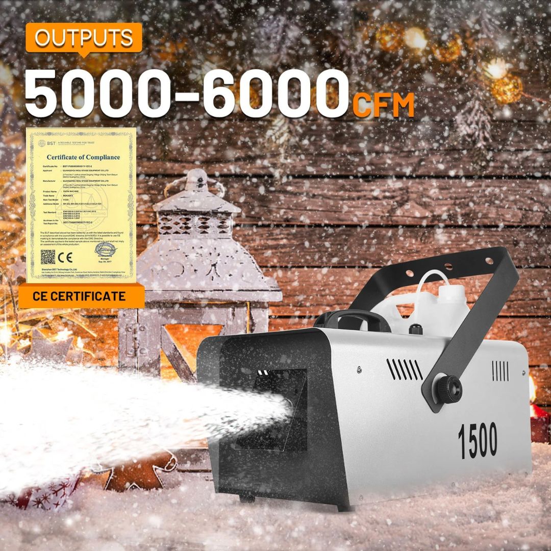 MOKA SFX MK-S02 | Máquina Profesional de Nieve de 1500W con Control
