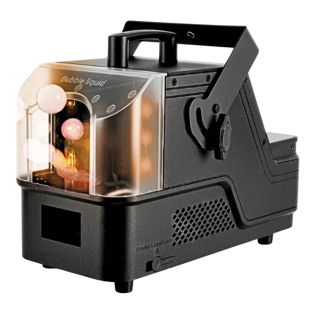 MOKA SFX | Máquina Profesional de Humo y Burbujas 3 en 1 con LED RGB