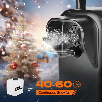 MOKA SFX | Máquina Profesional de Nieve Silenciosa con Control Remoto Ajustable