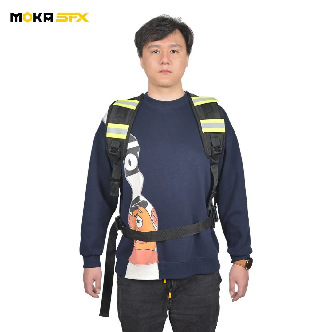 MOKA SFX | Mochila Profesional Verde para Tanque de Sifón CO₂
