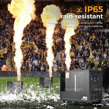 MOKA SFX PF-800 | Máquina Lanzallamas Profesional Rainproof 10M